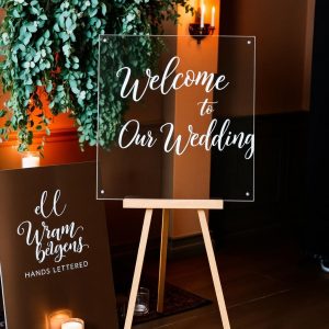 Custom Wooden Table Numbers Set view 1