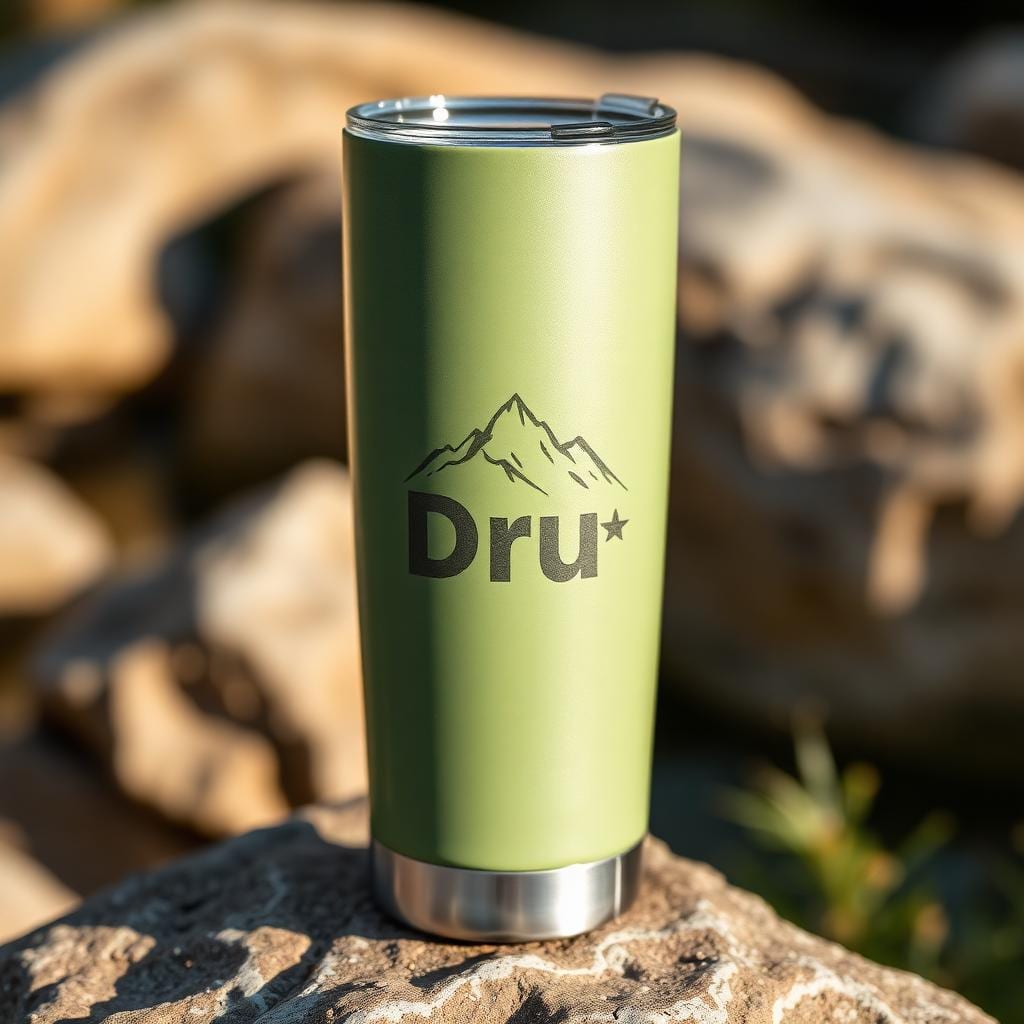 Personalized 20oz Insulated Tumbler view 2